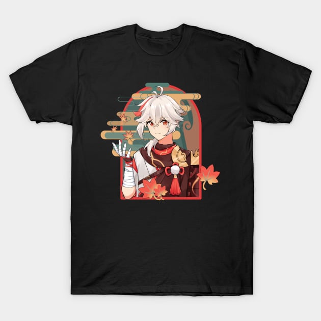 Kaedehara Kazuha - Genshin Impact T-Shirt by Araki Shop